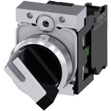 Forgó kapcsoló Fém előlapi gyűrű, magasfényű Fekete, Fehér 1 x 90 ° Siemens SIRIUS ACT 3SU1150-2BF60-1BA0 1 db Forgó kapcsoló Fém előlapi gyűrű, magasfényű Fekete, Fehér 1 x 90 ° Siemens SIRIUS ACT 3SU1150-2BF60-1BA0 1 db