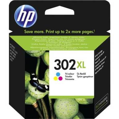 HP Tintapatron 302XL Eredeti Cián, Bíbor, Sárga F6U67AE Nyomtatópatron HP Tintapatron 302XL Eredeti Cián, Bíbor, Sárga F6U67AE Nyomtatópatron