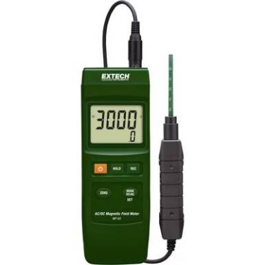 AC/DC mágneses mező teszter automatikus hőmérséklet kompenzációval, Extech MF100 AC/DC mágneses mező teszter automatikus hőmérséklet kompenzációval, Extech MF100