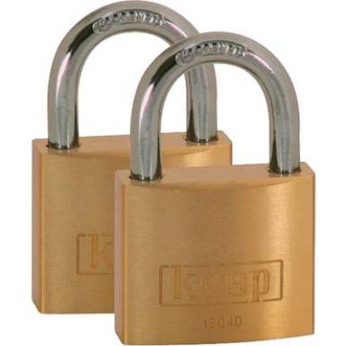 Kasp K12040D2 Függő lakat 40 mm Arany-sárga Kulcsos zár Kasp K12040D2 Függő lakat 40 mm Arany-sárga Kulcsos zár