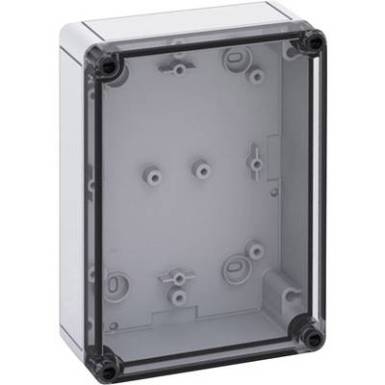 Installációs műszerdoboz 100 x 52 x 37 mm, polikarbonát, fényes szürke, Spelsberg TK PC 1005-4-TO Installációs műszerdoboz 100 x 52 x 37 mm, polikarbonát, fényes szürke, Spelsberg TK PC 1005-4-TO
