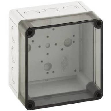 Installációs műszerdoboz 130 x 130 x 99 mm, polikarbonát, fényes szürke, Spelsberg TK PC 1313-10-TM Installációs műszerdoboz 130 x 130 x 99 mm, polikarbonát, fényes szürke, Spelsberg TK PC 1313-10-TM