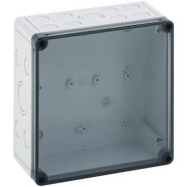 Installációs műszerdoboz 180 x 182 x 90 mm, polikarbonát, fényes szürke, Spelsberg TK PC 1818-9-TM Installációs műszerdoboz 180 x 182 x 90 mm, polikarbonát, fényes szürke, Spelsberg TK PC 1818-9-TM