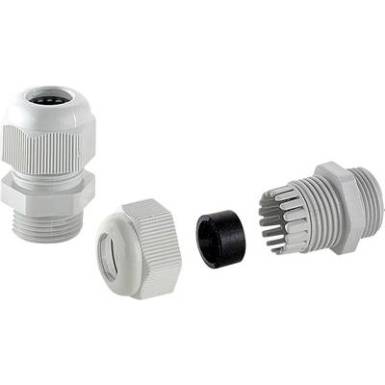 Tömszelence, halogénmentes PG29, fényes szürke (RAL 7035), TRU COMPONENTS BFO 29 Tömszelence, halogénmentes PG29, fényes szürke (RAL 7035), TRU COMPONENTS BFO 29