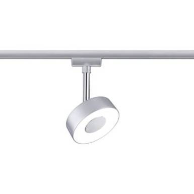 Nagyfesz&uuml;lts&eacute;gű s&iacute;nrendszer l&aacute;mpa URail Fixen be&eacute;p&iacute;tett LED-es 5 W LED Paulmann Circle Kr&oacute;m (matt)