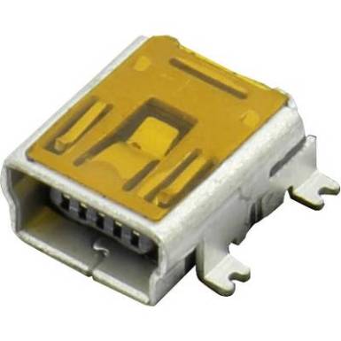 Mini USB B beépíthető alj Alj, beépíthető, vízszintes DS1104-B60SRS Connfly Tartalom: 1 db Mini USB B beépíthető alj Alj, beépíthető, vízszintes DS1104-B60SRS Connfly Tartalom: 1 db