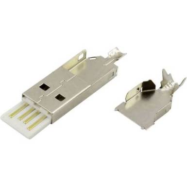 USB A dugó Dugó, egyenes DS1107-WN0 Connfly Tartalom: 1 db USB A dugó Dugó, egyenes DS1107-WN0 Connfly Tartalom: 1 db