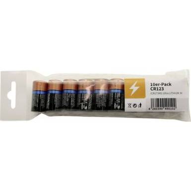 CR123A fotóelem, lítium, 3V, 10 db, Duracell Ultra EL123AP, K123LA, RL123A, EL123A, DL123A, 5018LC, LR123, VL123 CR123A fotóelem, lítium, 3V, 10 db, Duracell Ultra EL123AP, K123LA, RL123A, EL123A, DL123A, 5018LC, LR123, VL123