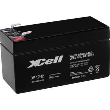 Ólom zselés akku AGM 12 V 1,2 Ah 97 x 52 x 44 mm XCell XP1.212 Ólom zselés akku AGM 12 V 1,2 Ah 97 x 52 x 44 mm XCell XP1.212