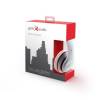 Fejhallgat&oacute;, On Ear vezet&eacute;kes HiFi fejhallgat&oacute;, feh&eacute;r sz&iacute;nű Gembird Los Angeles On Ear MHS-LAX-W