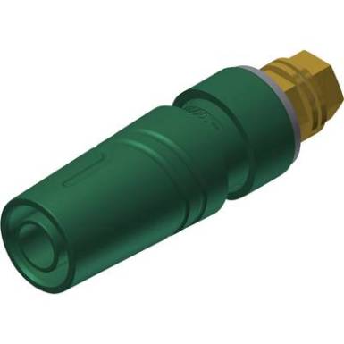 Biztonsági labor alj alj, beépíthető, függőleges, tű átmérő: 4 mm Zöld SKS Hirschmann SAB 2600 G M4 Au 1 db Biztonsági labor alj alj, beépíthető, függőleges, tű átmérő: 4 mm Zöld SKS Hirschmann SAB 2600 G M4 Au 1 db
