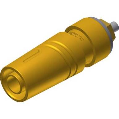 Biztonsági labor alj alj, beépíthető, függőleges, tű átmérő: 4 mm Sárga SKS Hirschmann SAB 2640 LK Au 1 db Biztonsági labor alj alj, beépíthető, függőleges, tű átmérő: 4 mm Sárga SKS Hirschmann SAB 2640 LK Au 1 db