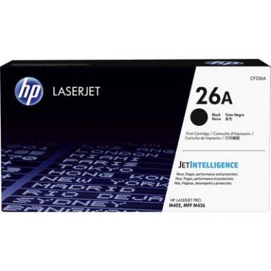 HP Toner 26A CF226A Eredeti Fekete 3100 oldalak HP Toner 26A CF226A Eredeti Fekete 3100 oldalak
