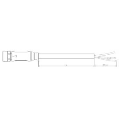 TE Connectivity 1-2273077-1 Érzékelő-/működtető összekötő, konfekcionált M12 Alj, hajlított 1.50 m Pólusszám: 3 1 db TE Connectivity 1-2273077-1 Érzékelő-/működtető összekötő, konfekcionált M12 Alj, hajlított 1.50 m Pólusszám: 3 1 db