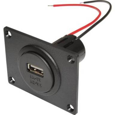 Beépíthető USB dugaszoló aljzat 12/24V, 3A, szerelőlappal, Procar Beépíthető USB dugaszoló aljzat 12/24V, 3A, szerelőlappal, Procar