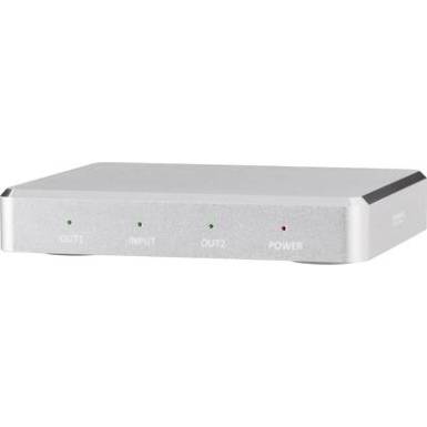 2 portos HDMI elosztó, alumínium ház, Ultra HD képes 3648 x 2160 pixel, SpeaKa Professional 2 portos HDMI elosztó, alumínium ház, Ultra HD képes 3648 x 2160 pixel, SpeaKa Professional
