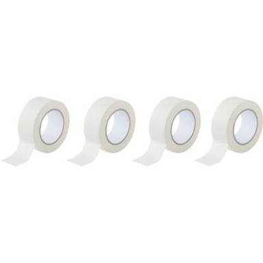 Krepp ragasztószalag, fehér, 50 m x 50 mm, kaucsuk, 4 tekercs, TOOLCRAFT Krepp ragasztószalag, fehér, 50 m x 50 mm, kaucsuk, 4 tekercs, TOOLCRAFT