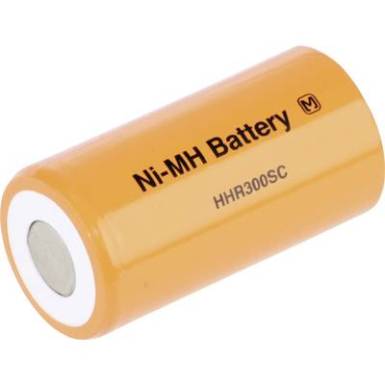 Speciális akku Sub-C Flat-top NiMH Panasonic HHR30SCP-TOY 1,2 V 3050 mAh Speciális akku Sub-C Flat-top NiMH Panasonic HHR30SCP-TOY 1,2 V 3050 mAh