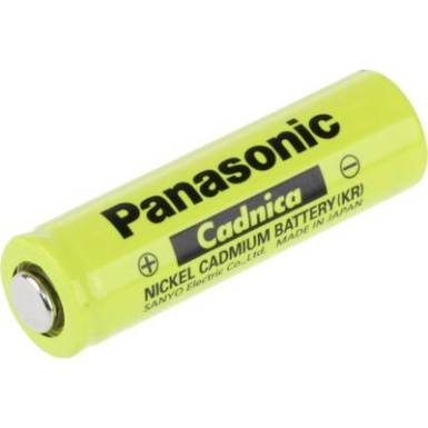 Panasonic N600AAK Speciális akku Ceruza (AA) Magas hőmérséklet álló NiCd 1.2 V 600 mAh Panasonic N600AAK Speciális akku Ceruza (AA) Magas hőmérséklet álló NiCd 1.2 V 600 mAh