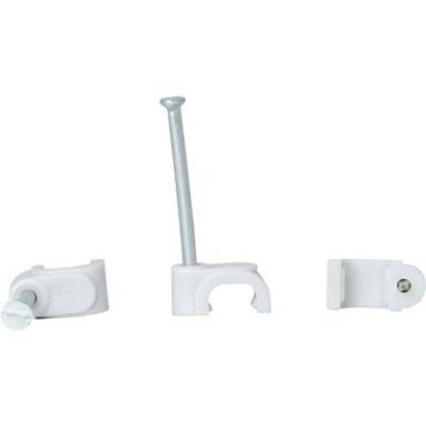 Kopp 346304082 346304082 Szöges bilincs laposkábelhez Szürke 50 db Kopp 346304082 346304082 Szöges bilincs laposkábelhez Szürke 50 db