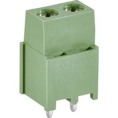 TE Connectivity 282841-2 Csavaros kapocstömb 3 mm? Pólusszám 2 Zöld 1 db TE Connectivity 282841-2 Csavaros kapocstömb 3 mm? Pólusszám 2 Zöld 1 db