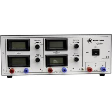 Labortápegység, szabályozható Statron 2225.4 0 - 35 V 0 - 5 A 375 W Kimenetek száma 3 x Labortápegység, szabályozható Statron 2225.4 0 - 35 V 0 - 5 A 375 W Kimenetek száma 3 x