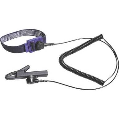 ESD csuklópánt Fekete Földelő kábellel Bernstein Nyomógomb, 3 mm, Nyomógomb, 10 mm, Krokodilcsipesz ESD csuklópánt Fekete Földelő kábellel Bernstein Nyomógomb, 3 mm, Nyomógomb, 10 mm, Krokodilcsipesz