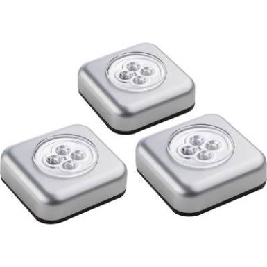Hordozható kis lámpa 3 részes készlet LED Müller Licht 400136 Ezüst Hordozható kis lámpa 3 részes készlet LED Müller Licht 400136 Ezüst