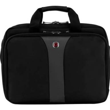 Notebook t&aacute;ska, max. 40,6 cm (16) fekete/sz&uuml;rke, Wenger Legacy Double Gusset