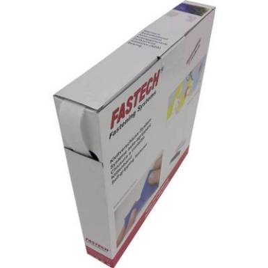 T&eacute;pőz&aacute;r Felragaszthat&oacute; Horgos f&eacute;l (H x Sz) 25 m x 20 mm Feh&eacute;r Fastech B20-SKL-H-000025 25 m