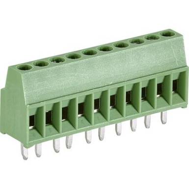 TE Connectivity 282834-8 Csavaros kapocstömb 1.4 mm? Pólusszám 8 Zöld 1 db TE Connectivity 282834-8 Csavaros kapocstömb 1.4 mm? Pólusszám 8 Zöld 1 db
