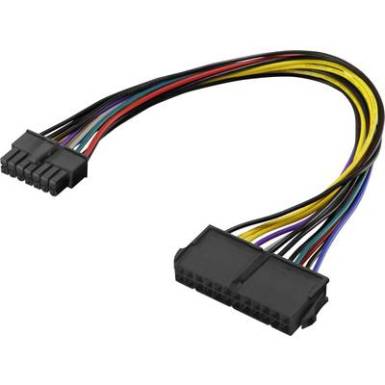 &Aacute;ram Csatlakoz&oacute;k&aacute;bel [1x ATX t&aacute;pdug&oacute;, 14 p&oacute;lus&uacute; - 1x ATX t&aacute;pcsatlakoz&oacute;, 24 p&oacute;lus&uacute;] 0.25 m Tarka Renkforce