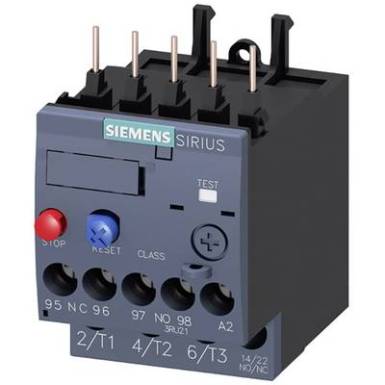 Túlterhelés relé 690 V/AC 1 záró, 1 nyitó 1 db Siemens 3RU2116-1GB0 Túlterhelés relé 690 V/AC 1 záró, 1 nyitó 1 db Siemens 3RU2116-1GB0