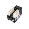 RJ45 be&eacute;p&iacute;thető modul Keystone CAT 6 Digitus DN-93601