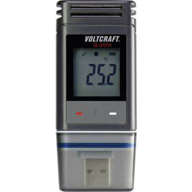 USB-s levegő hőmérséklet és páratartalommérő adatgyűjtő Voltcraft DL-210TH USB-s levegő hőmérséklet és páratartalommérő adatgyűjtő Voltcraft DL-210TH