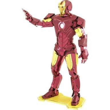 Metal Earth Marvel Avangers Vasember 3D lézervágott fémmodell építőkészlet 502642 Metal Earth Marvel Avangers Vasember 3D lézervágott fémmodell építőkészlet 502642