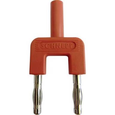R&ouml;vidre z&aacute;r&oacute; dug&oacute; Piros tű &aacute;tm&eacute;rő: 4 mm Stift t&aacute;vols&aacute;g: 19 mm Schnepp 19/4mB/rt 1 db