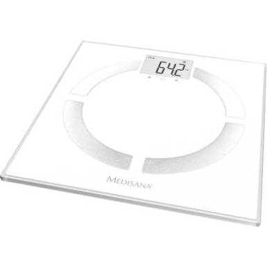 Testzsíranalizáló mérleg, személymérleg max.180 kg-ig, fehér színű Medisana BS444 connect Testzsíranalizáló mérleg, személymérleg max.180 kg-ig, fehér színű Medisana BS444 connect