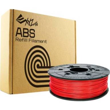 3D nyomtat&oacute;sz&aacute;l 1,75 mm, ABS, piros, 600 g, XYZprinting Refill