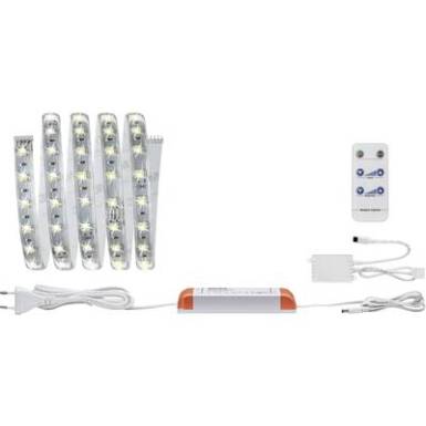 Paulmann MaxLED Tunable White 70623 LED csík alap készlet Dugóval 230 V 150 cm Melegfehér, Neutrális fehér, Nappalifény-fehér Paulmann MaxLED Tunable White 70623 LED csík alap készlet Dugóval 230 V 150 cm Melegfehér, Neutrális fehér, Nappalifény-fehér