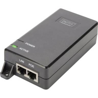 PoE injektor 1 Gbit/s IEEE 802.3at (25.5 W), IEEE 802.3af (12.95 W) Digitus Professional DN-95103-2