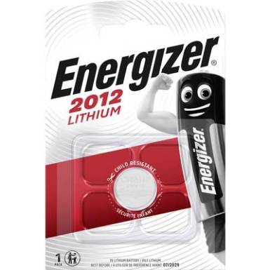 CR2012 lítium gombelem, 3 V, Energizer BR2012, DL2012, ECR2012, KCR2012, KL2012, KECR2012, LM2012 CR2012 lítium gombelem, 3 V, Energizer BR2012, DL2012, ECR2012, KCR2012, KL2012, KECR2012, LM2012
