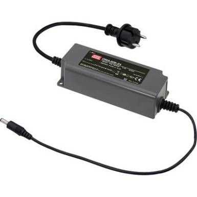 Asztali tápegység, fix feszültségű Mean Well OWA-60E-48 48 V/DC 1.25 A 60 W Asztali tápegység, fix feszültségű Mean Well OWA-60E-48 48 V/DC 1.25 A 60 W