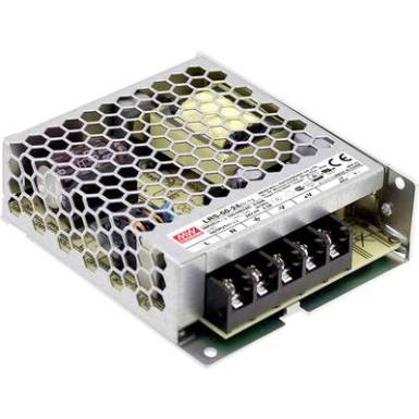 AC/DC tápegység modul, zárt Mean Well LRS-50-5 5 V/DC 10 A 50 W AC/DC tápegység modul, zárt Mean Well LRS-50-5 5 V/DC 10 A 50 W