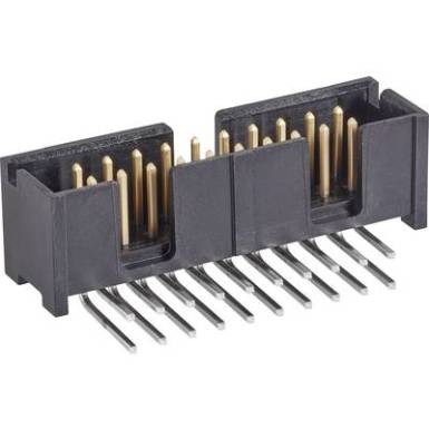 TE Connectivity Tűs kapocsléc Raszterméret: 2.54 mm Pólusok száma: 26 Sorok száma: 2 1 db TE Connectivity Tűs kapocsléc Raszterméret: 2.54 mm Pólusok száma: 26 Sorok száma: 2 1 db