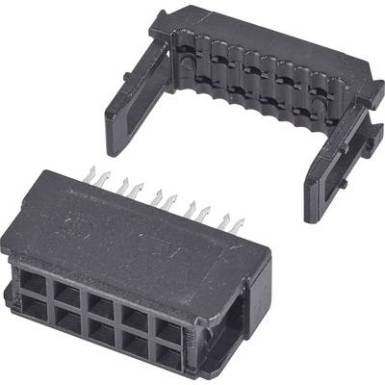 TE Connectivity Hüvelyes kapocsléc Raszterméret: 2.54 mm Pólusok száma: 20 Sorok száma: 2 1 db TE Connectivity Hüvelyes kapocsléc Raszterméret: 2.54 mm Pólusok száma: 20 Sorok száma: 2 1 db