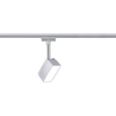 Nagyfeszültségű sínrendszer lámpa URail Fixen beépített LED-es 5 W LED Paulmann Pedal Króm (matt) Nagyfeszültségű sínrendszer lámpa URail Fixen beépített LED-es 5 W LED Paulmann Pedal Króm (matt)