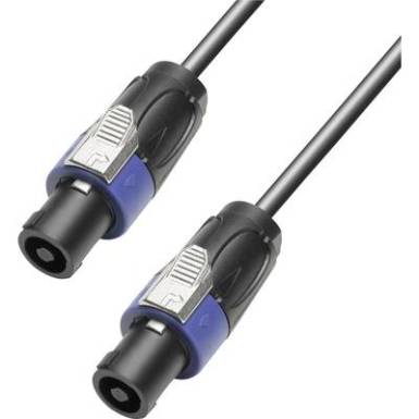 Adam Hall Speakon hangfalk&aacute;bel [Speakon dug&oacute; - Speakon dug&oacute;] 4 x 2.5 mm? 3m fekete K4S425SS0300