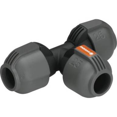 Gardena 25 mm-es T-elem öntözővezeték elágaztató Gardena Sprinklersystem rendszerhez (2771) Gardena 25 mm-es T-elem öntözővezeték elágaztató Gardena Sprinklersystem rendszerhez (2771)