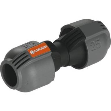 Gardena vezetékcső toldóelem, 25mm-es összekötő elem Gardena Sprinklersystem (2775) Gardena vezetékcső toldóelem, 25mm-es összekötő elem Gardena Sprinklersystem (2775)